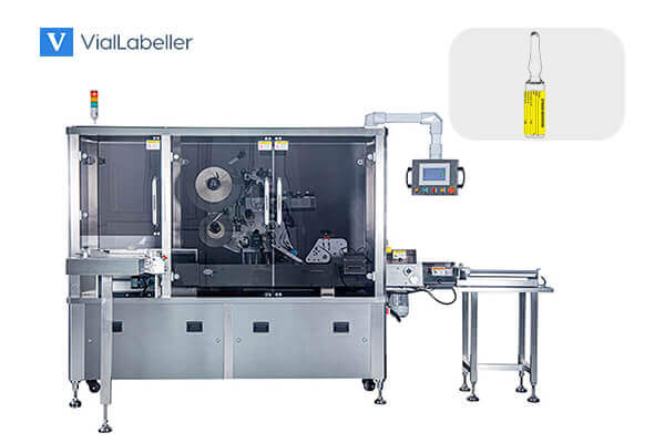 Viallabeler ampoule labeling machine With protection cover